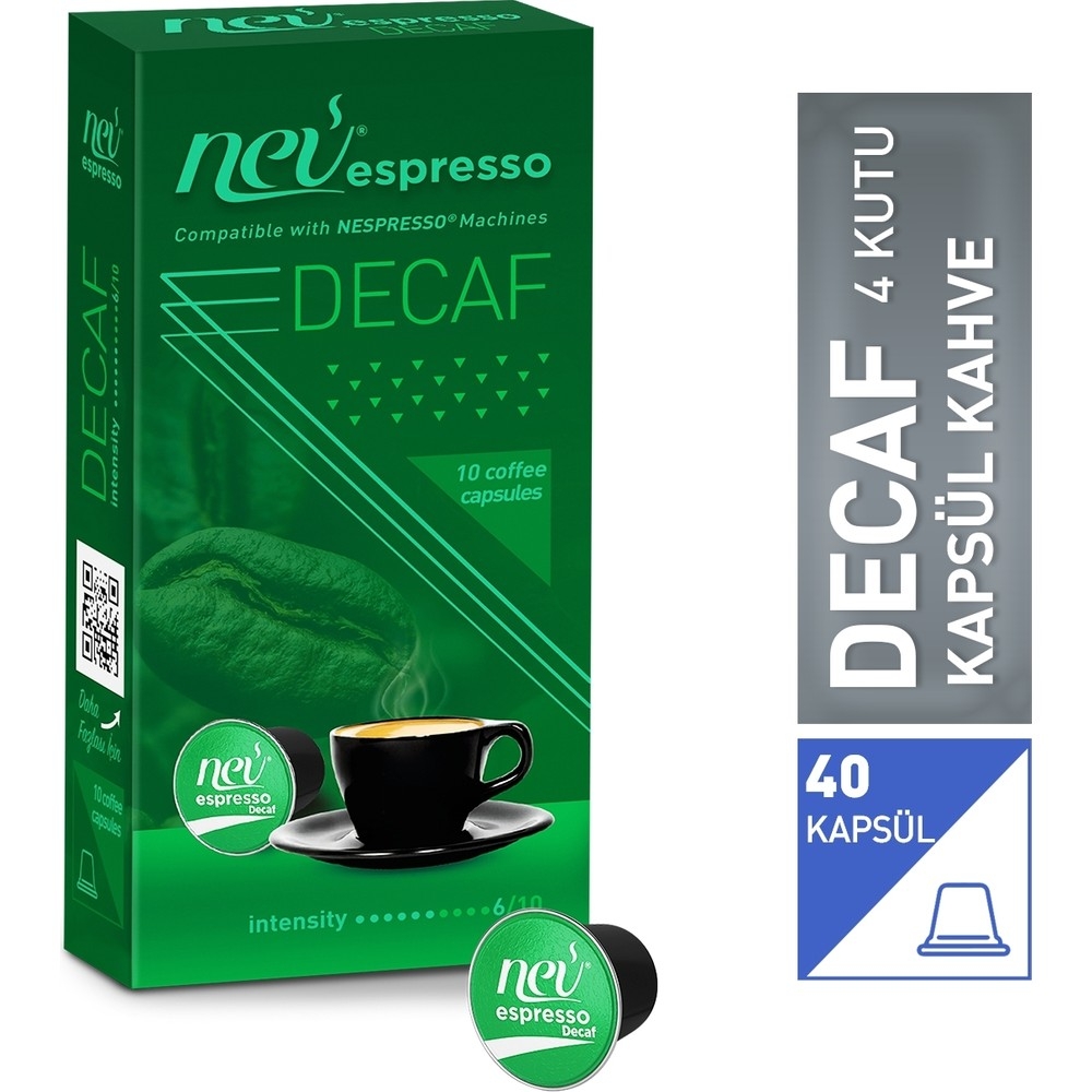 Nev%20espresso%20Decaf%20Kapsül%20Kahve%204%20Kutu%2040%20adet